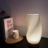 Modern Table Lamp  Sculptural Wave Design - Product detail 16