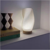 Modern Wave Table Lamp  Pleated Shade Design - Product detail 16