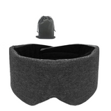 Cotton Silk Sleep Mask  Ergonomic Light Blocking Design - Detailed view