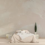 Concrete Mural Wallpaper | Modern Beige Texture Design