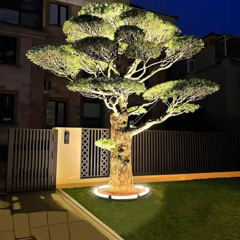 Modern Tree Ring Light  LED Garden Spotlight System - Detailed view