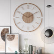Nordic Wall Clock  Natural Wood Minimalist Design - Product detail 7