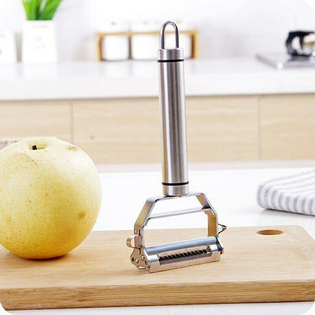 Professional Kitchen Peeler  Dual Blade Stainless Steel Design - Product showcase