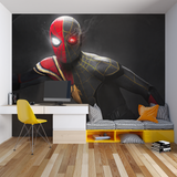 Superhero Mural Wallpaper | Spider-Man Black and Red Design