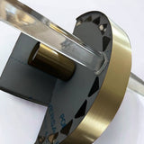 Crystal Wall Sconce  Gold Band Prism Design - Product detail 16