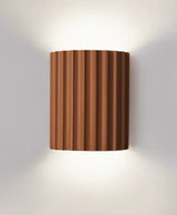 Modern Wall Sconce  Fluted Resin Shade Design - Product detail 4