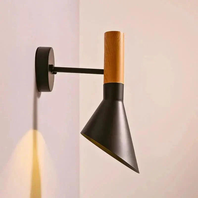 Modern LED Table Lamp  Wood Accent Adjustable Design - Product detail 13
