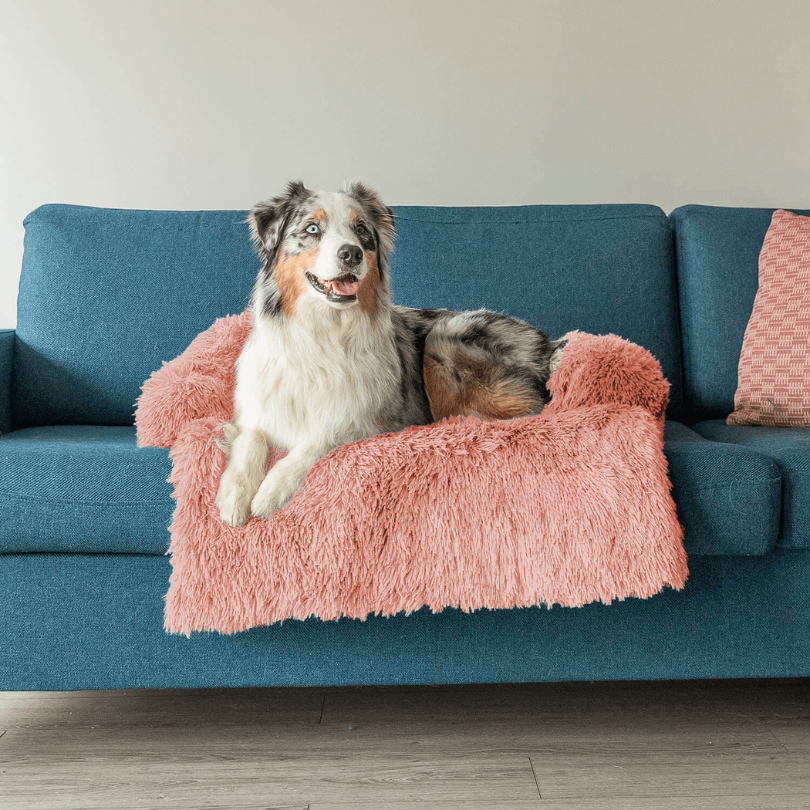 Plush Pet Furniture Protector  Water-Repellent Vegan Fur Bed - Product detail 13