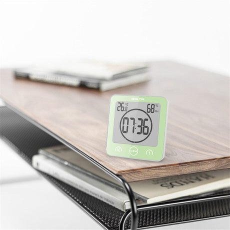 Digital Bathroom Clock  LCD Temperature Humidity Display - Product detail 5