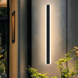 Modern Outdoor Wall Light  Black LED Weather-Resistant Design - Product detail 6