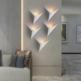 Modern LED Wall Sconce  Geometric Triangle Design - Product example
