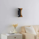 Modern LED Wall Light  Black Gold Dual Tone Design - Product detail 4