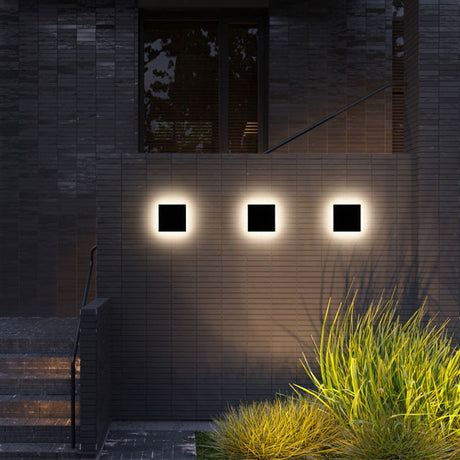 Modern LED Wall Light  Black Round Eclipse Design - Product detail 16