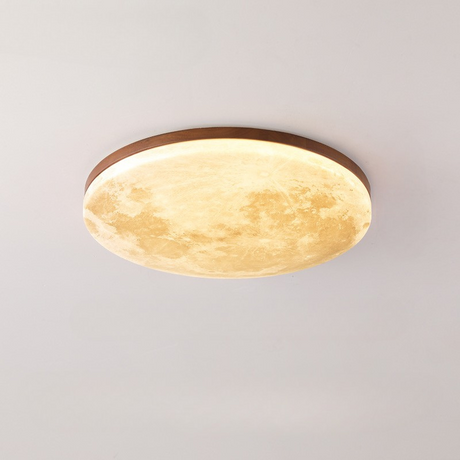 Modern LED Ceiling Light  Natural Wood Frame Design - Product detail 11