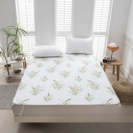 Cooling Mattress Pad  Quilted Temperature Regulating Topper - Product detail 7