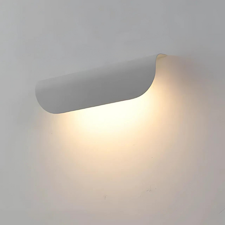 Modern Outdoor Wall Light  Curved Minimalist LED Sconce - Product detail 8