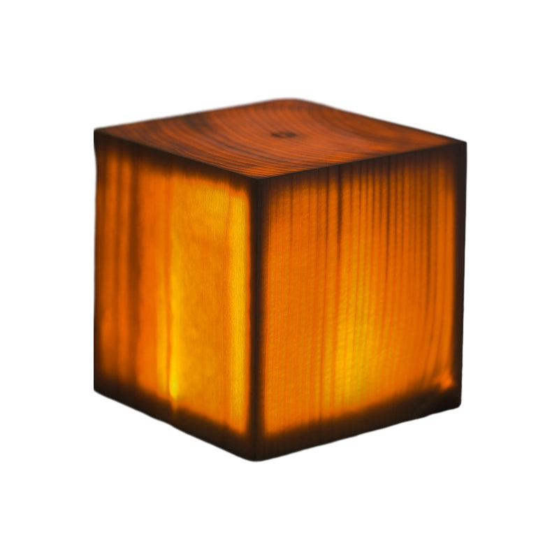 Modern LED Table Lamp  Wood Grain Touch Control Design - Product detail 9