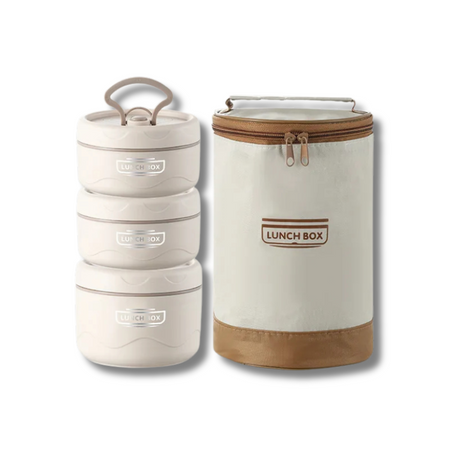 Insulated Lunch Container  Triple Layer Food Storage System - Product detail 8