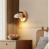 Modern Wall Sconce  Concrete Dome Metal Base - Product example
