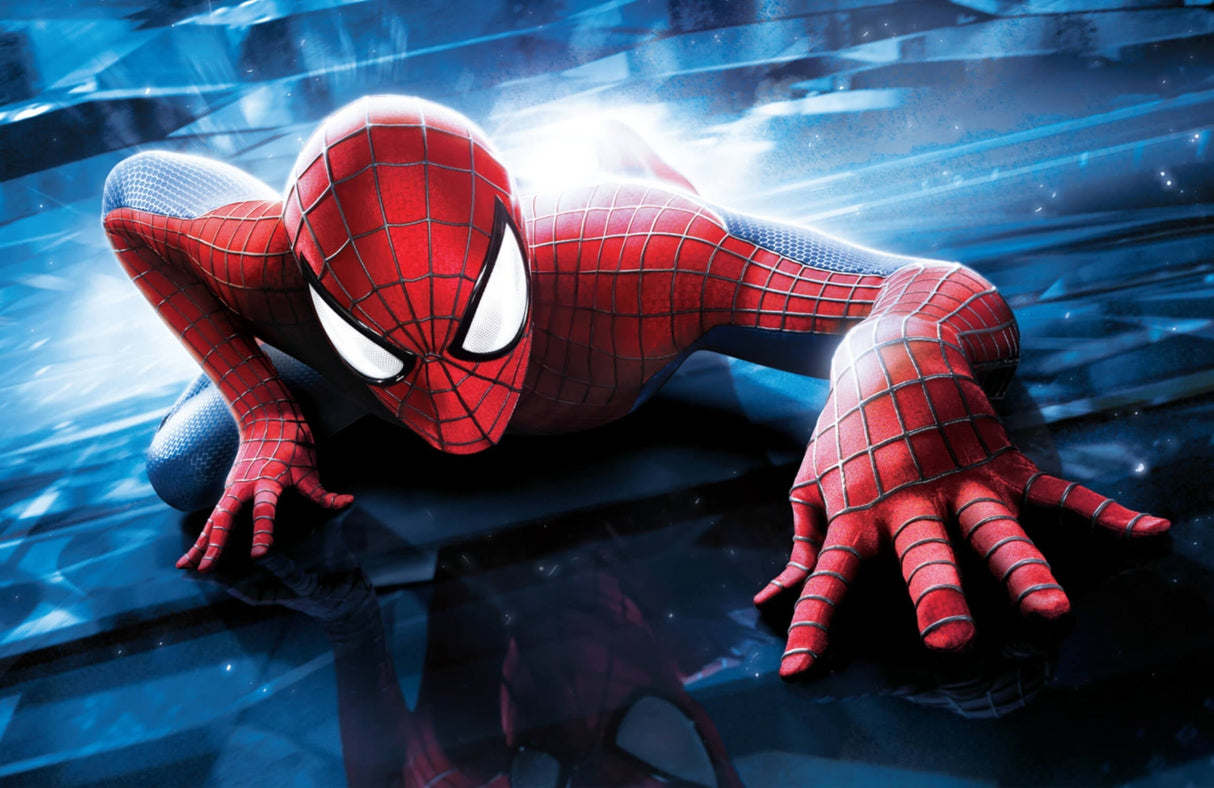 Superhero Mural Wallpaper | Spider-Man Action Design