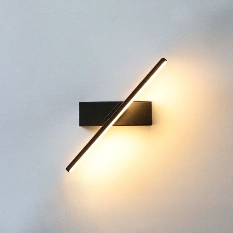 Modern LED Wall Light  Black Gold Rotatable Design - Product detail 5