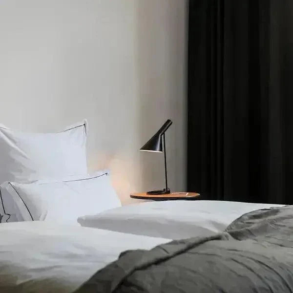 Modern LED Table Lamp  Wood Accent Adjustable Design - Product detail 4
