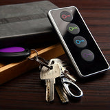 Smart Key Finder Set  4 Color-Coded Wireless Trackers with LED Alert - Product example