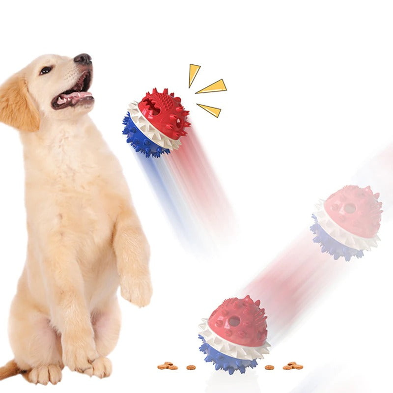 Interactive Dog Toy  Suction Cup Base with Dental Chew Ball - Product example