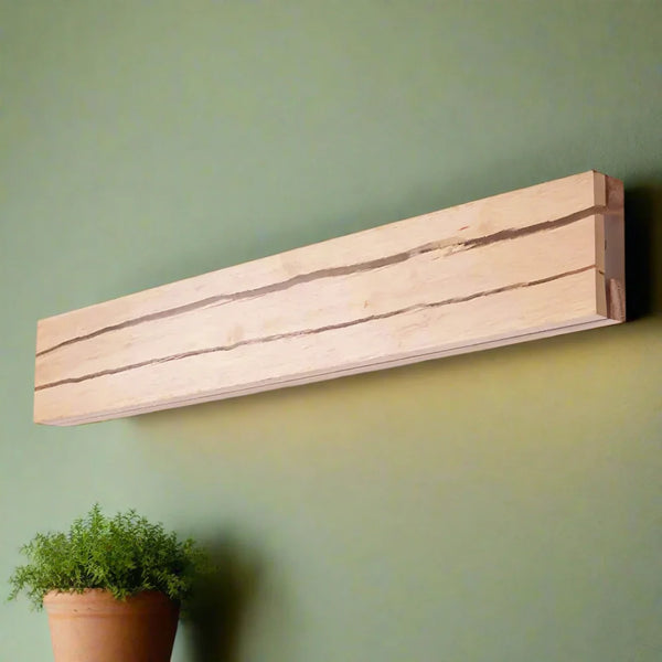 Modern Wall Lamp  Natural Wood Fissure Design - Product detail 6