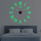 Modern Wall Clock  3D Floating Numbers Design - Product detail 8