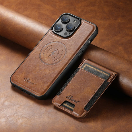 Leather Phone Wallet Case  Premium Card Holder Design - Product detail 8
