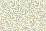 Foliage Mural Wallpaper | Sage Green Botanical Pattern