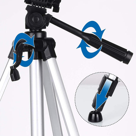 Astronomical Refractor Telescope  70mm Aperture with Tripod Mount - Product detail 6