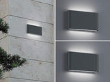 Modern Outdoor Wall Light  Waterproof LED Black Aluminum - Product detail 5