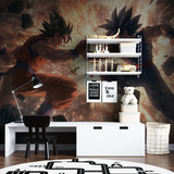 Anime Mural Wallpaper | Dragon Ball Battle Scene