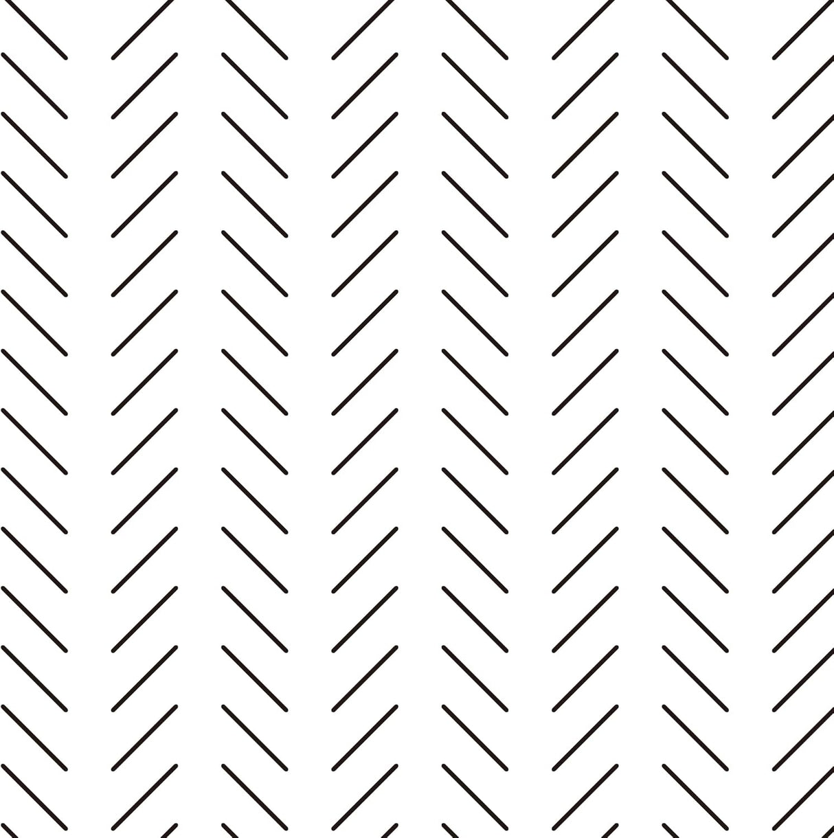 Geometric Mural Wallpaper | Black and White Scandinavian Pattern