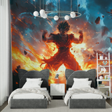 Anime Mural Wallpaper | Epic Space Battle Scene