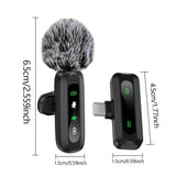 Wireless Lavalier Microphone  Dual USB-C Recording System - Product detail 4