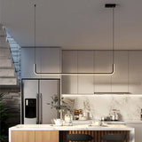 Modern LED Pendant Light  Geometric Linear Design - Product example
