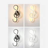 Musical Note Wall Light  LED Treble Clef Design - Product detail 9