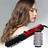 Professional Hot Air Brush  Rotating Blow Dryer With Dual Attachments - Product example