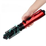 Professional Hot Air Brush  Rotating Blow Dryer With Dual Attachments - Detailed view