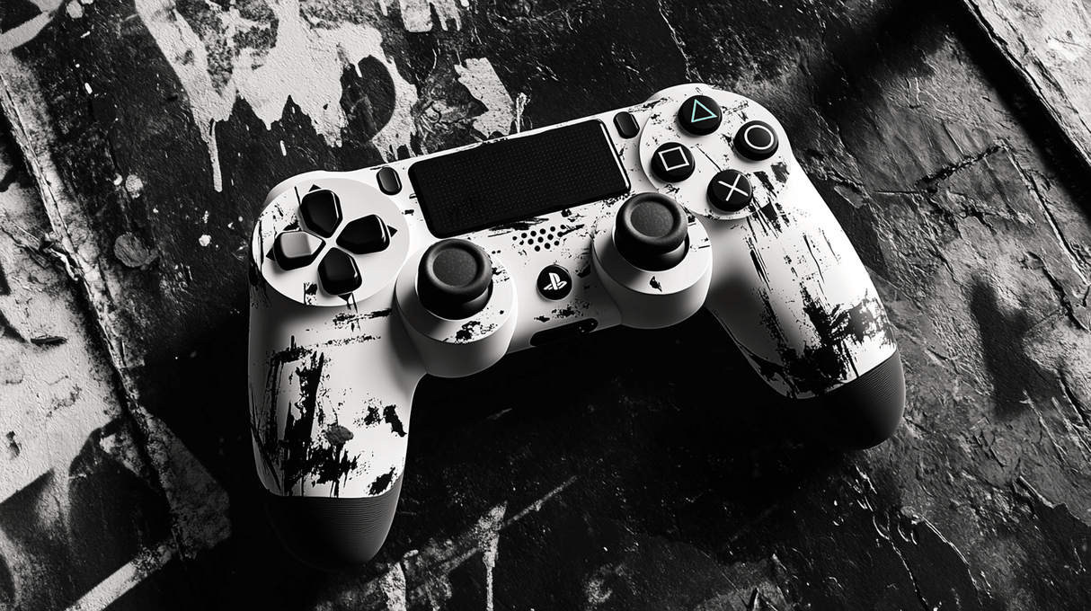 Gaming Mural Wallpaper | PlayStation Controller Design