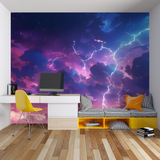 Space Mural Wallpaper | Cosmic Planets and Astronaut Adventure