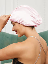 Silk Sleep Turban  Pure Mulberry Hair Protection Cap - Product detail 13