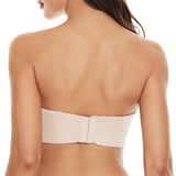 Seamless Bandeau Bra  Versatile Strapless Support - Product example