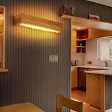 Nordic Wall Light  Wooden LED Linear Sconce - Product detail 9