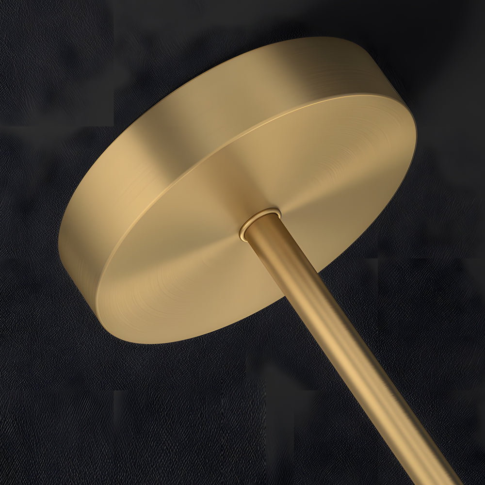 Modern LED Desk Lamp  Adjustable Brass Linear Design - Product detail 5