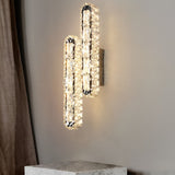 Crystal LED Wall Lamp  Dual Strip Design With Dimming Control - Product detail 11