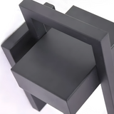 Modern Outdoor Wall Light  Black Aluminum LED Sconce - Product detail 5